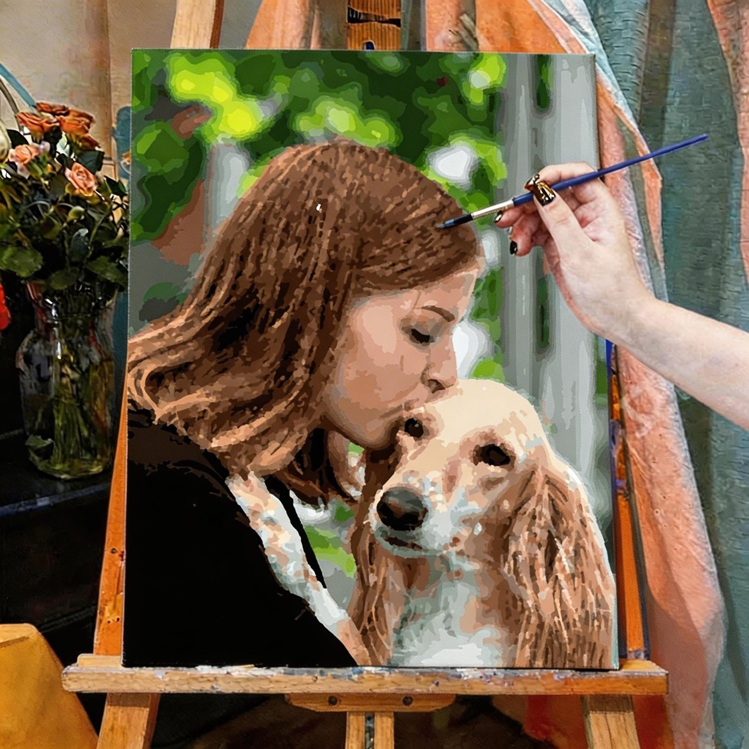 Paint My Pet by Numbers - Personalized Pet Portraits Main image