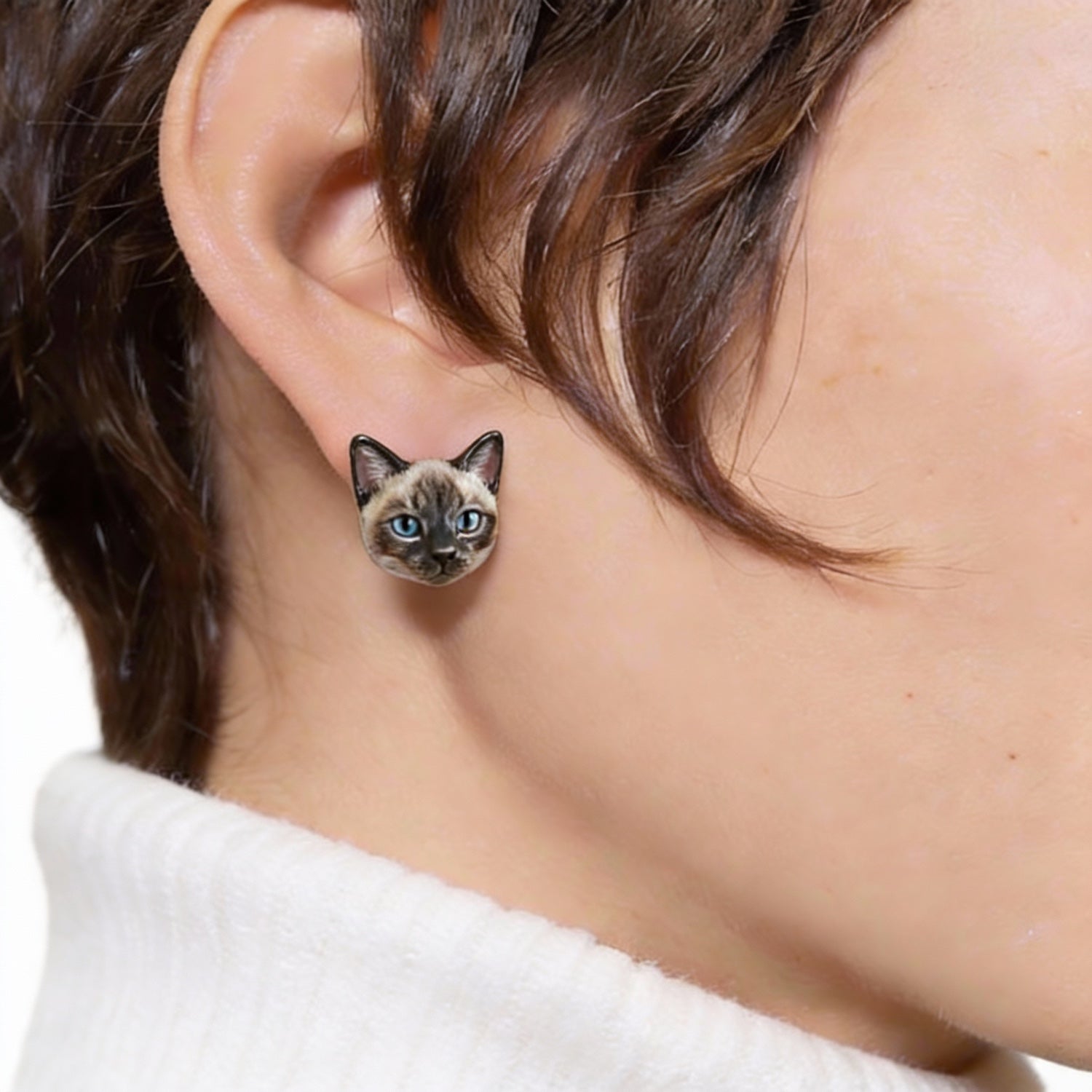 Custom 3D Pet Portrait Pendant