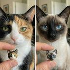 Custom 3D Pet Portrait Pendant