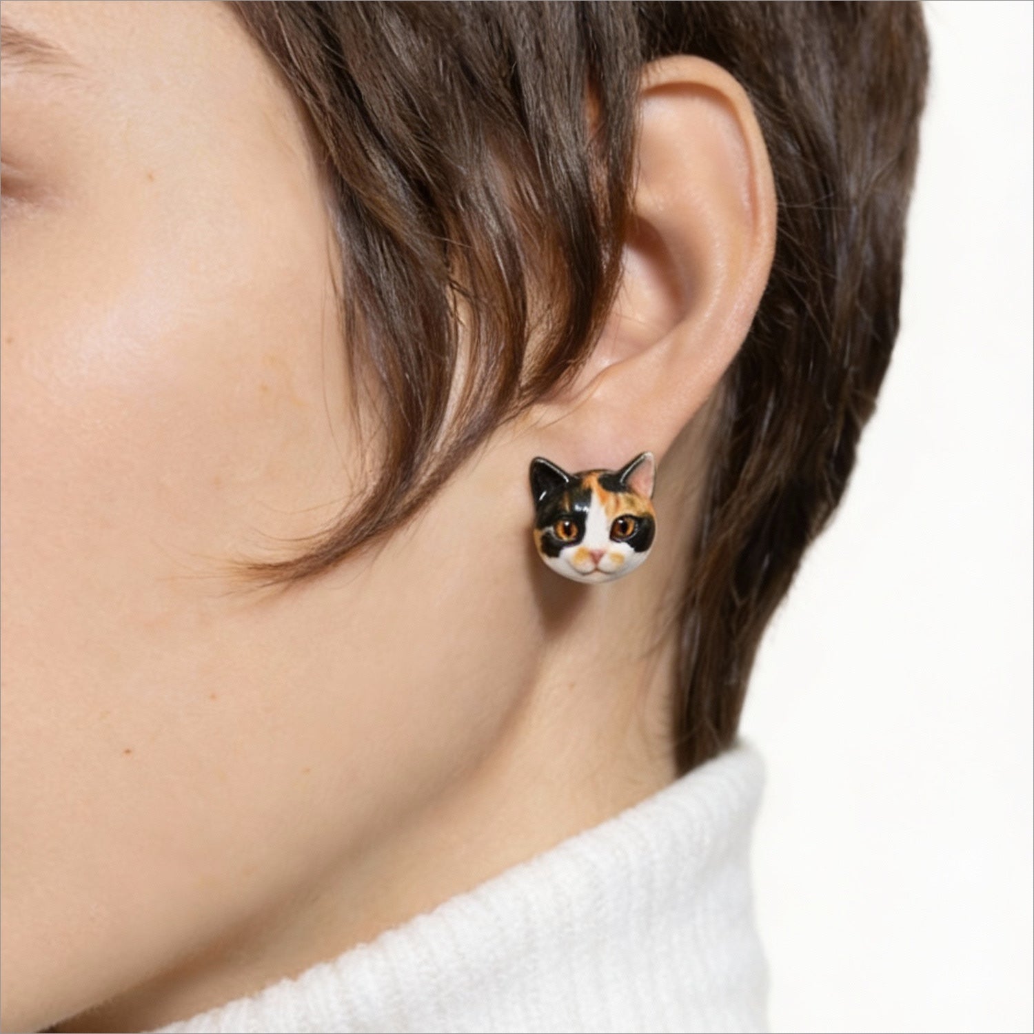 Custom 3D Pet Portrait Pendant